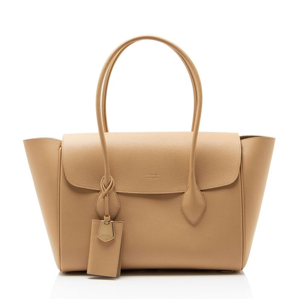 Ferragamo Leather Firenze E/W XL Tote